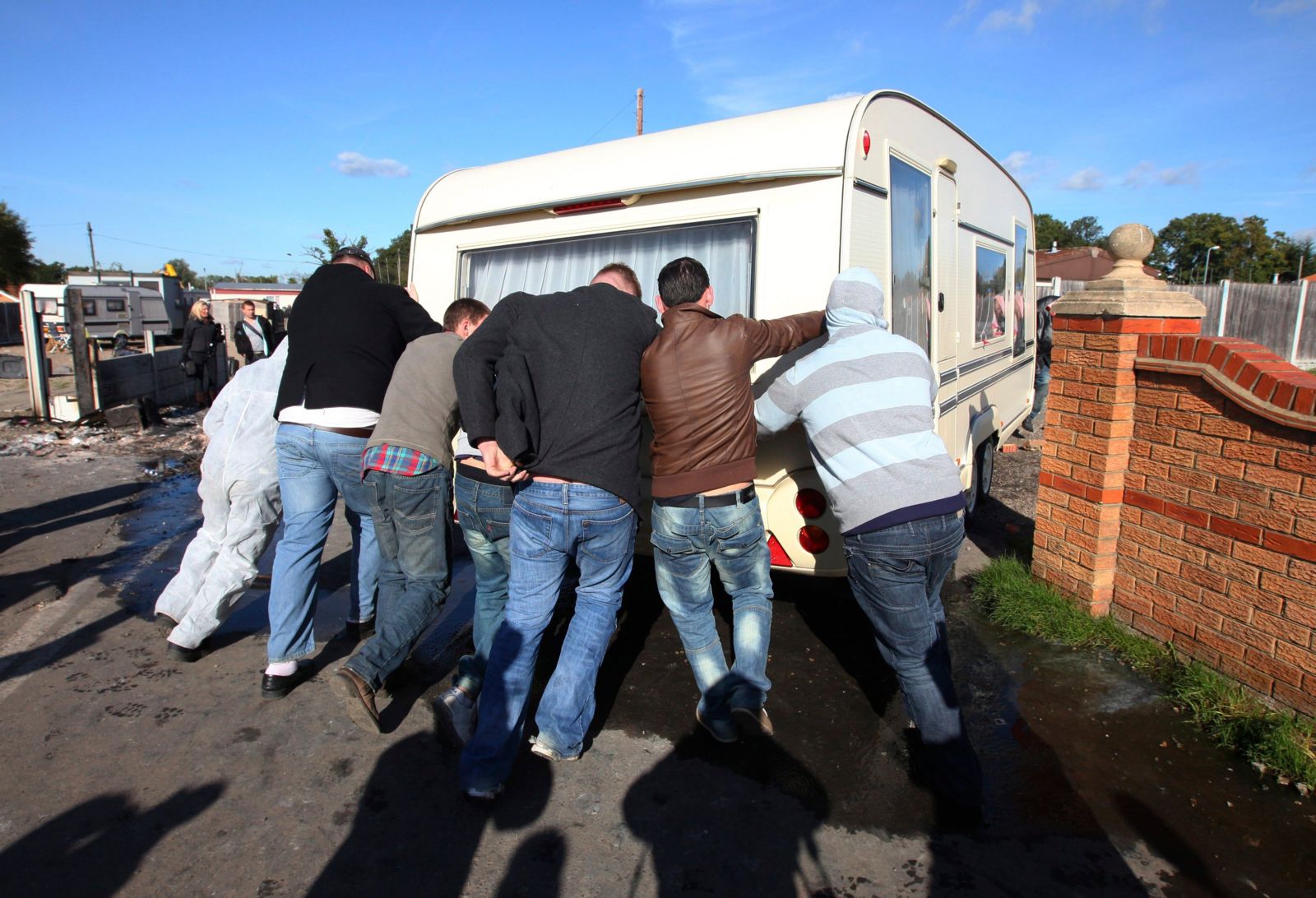 irish travellers housing